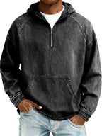 Acid-Wash Long-Sleeve T-Shirt