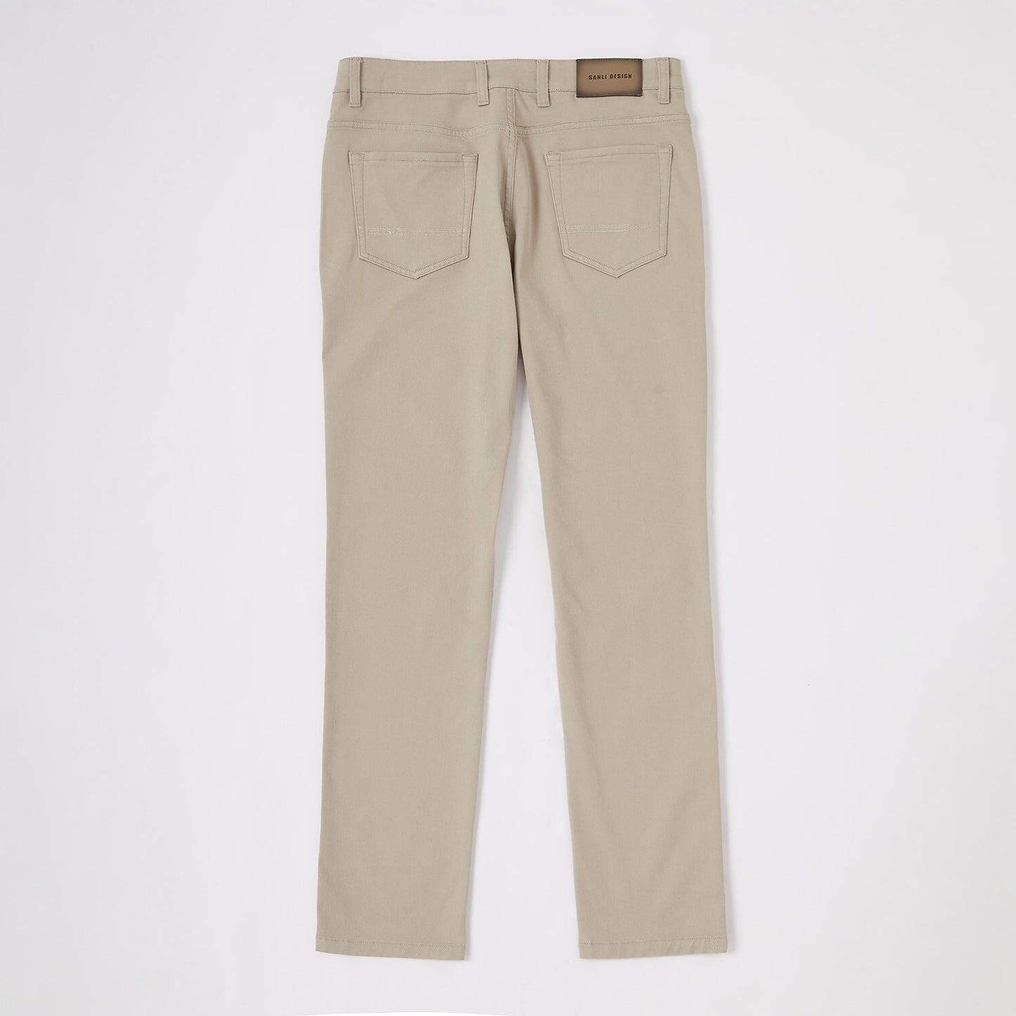 Tailored Stretch Cotton Chinos