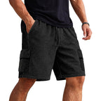 Acid-Wash Cargo Shorts