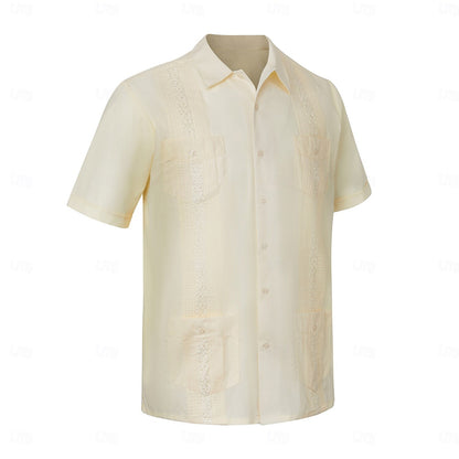 Classic Guayabera Cotton Shirt