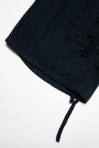 Multi-Pocket Cargo Capri Shorts