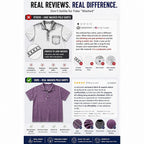Color-Block Acid-Wash Polo Shirt