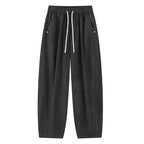 Acid-Wash Drawstring Pants