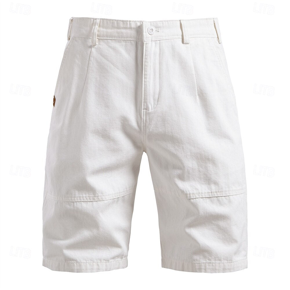 100% Cotton Cargo Shorts - oukumen