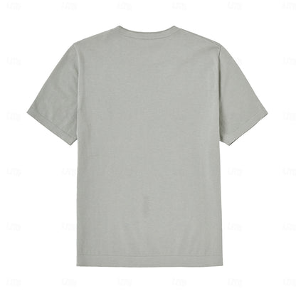 Silk Linen Cotton T Shirt