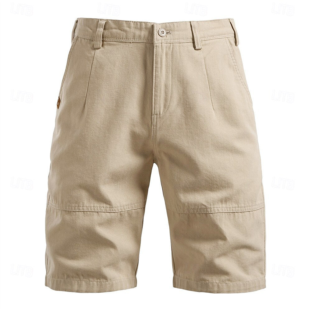100% Cotton Cargo Shorts - oukumen