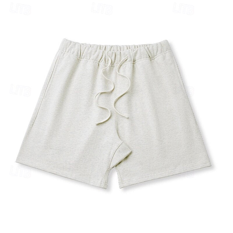 100% Cotton Athletic Shorts - oukumen