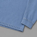 Acid-Wash Zip T-Shirt