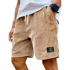 Patch-Pocket Corduroy Shorts
