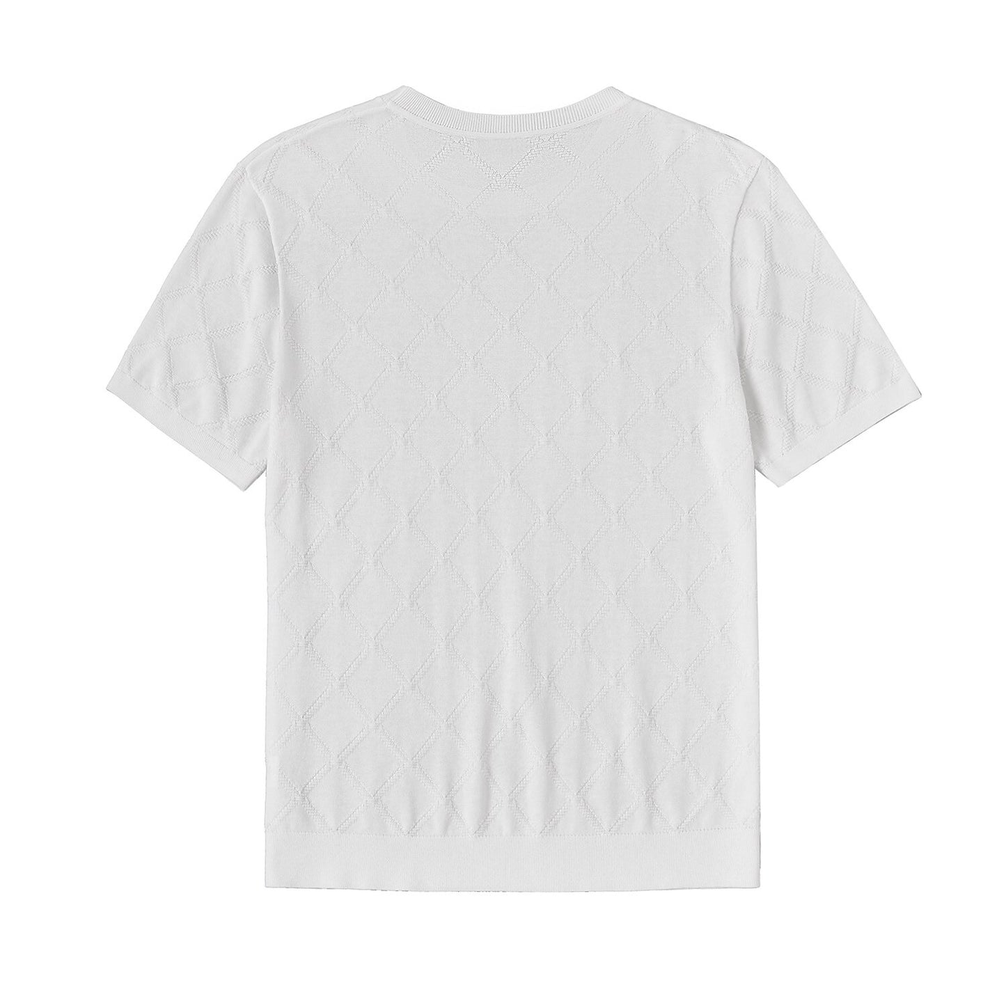 Cotton-Silk Knit Tee