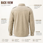 Long-Sleeve Denim Shirt