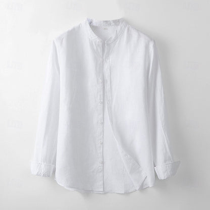 100% Linen Elegant Vacation Shirt