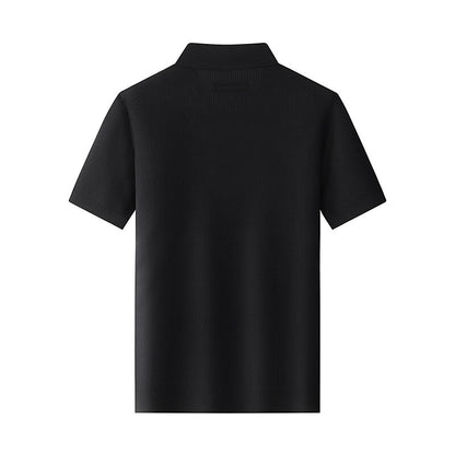 Luxury Blended Jacquard Polo Shirt