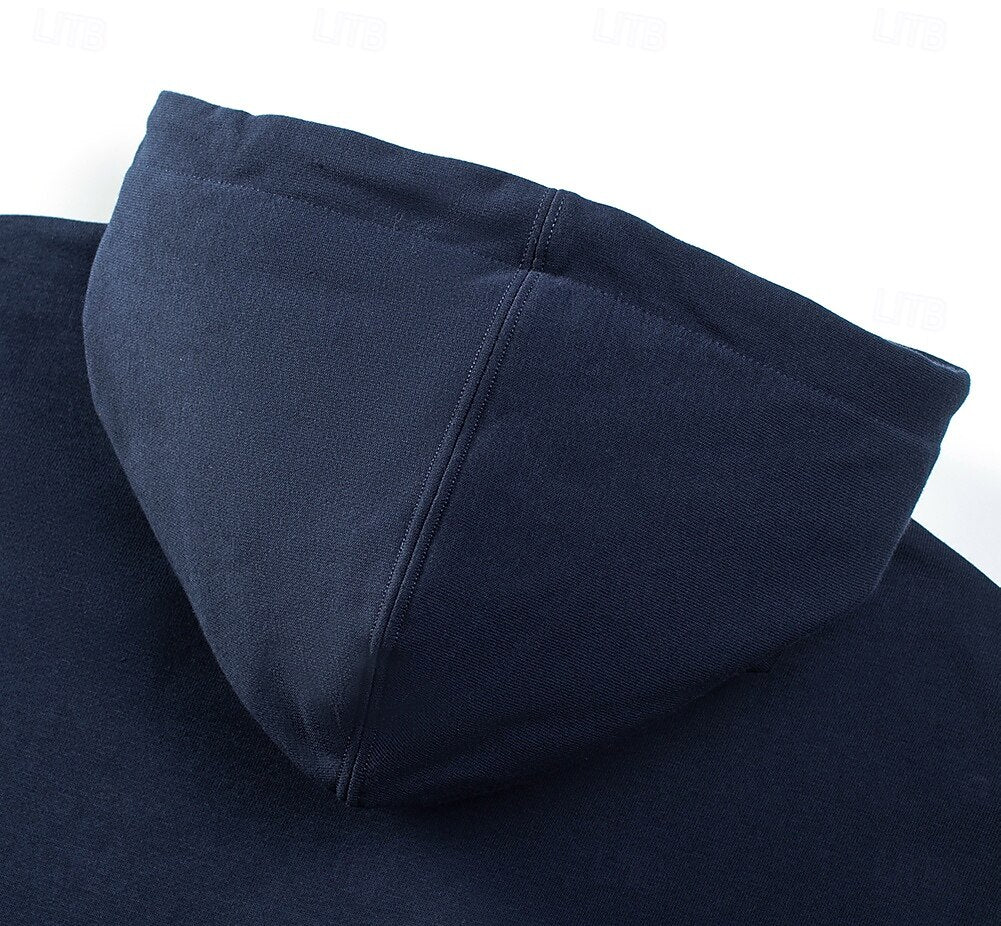 100% Cotton Basic Hoodie - oukumen