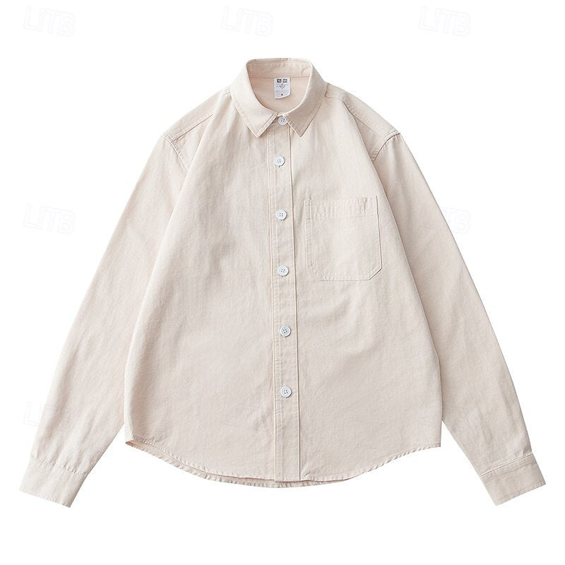 Classic Fit Rolled Collar Casual Shirt