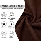 Washed Raglan Pocket Long Sleeve T-Shirt