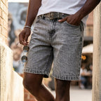 Acid-Wash Shorts