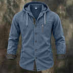 Color-Block Garment-Dyed Shirt