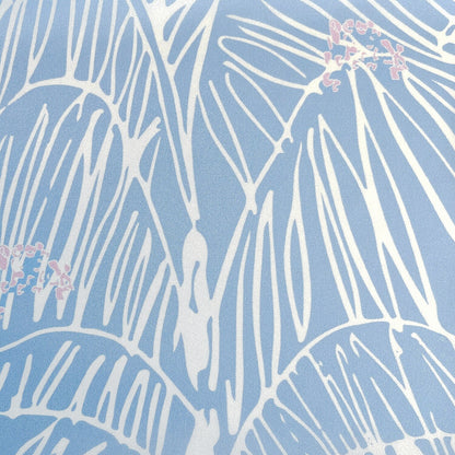 100% Mulberry Silk Palm Tree Print Bandana Scarf