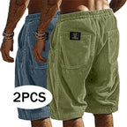 2-Pack Corduroy Shorts