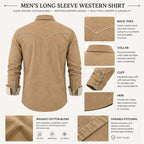 Long-Sleeve Denim Shirt