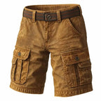 Color-Block Cargo Shorts