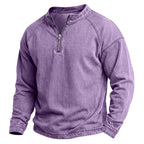 Washed Zip T-Shirt