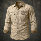 Long-Sleeve Denim Shirt