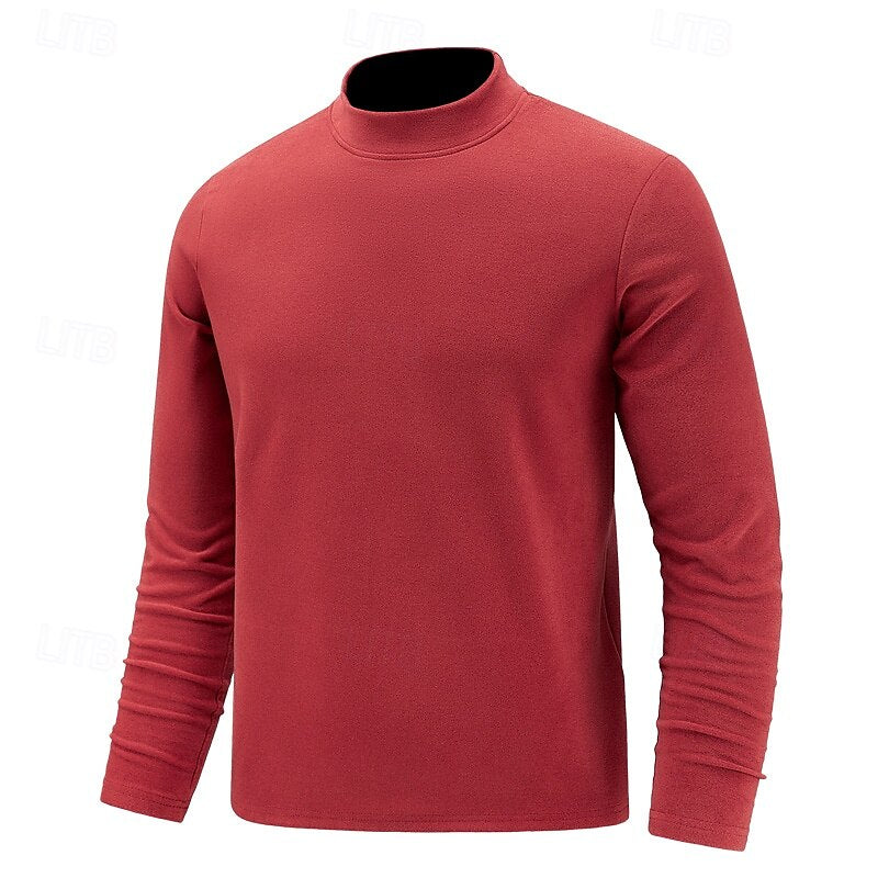 Multifunctional Long Sleeve Quick Dry Standing Collar T-Shirt