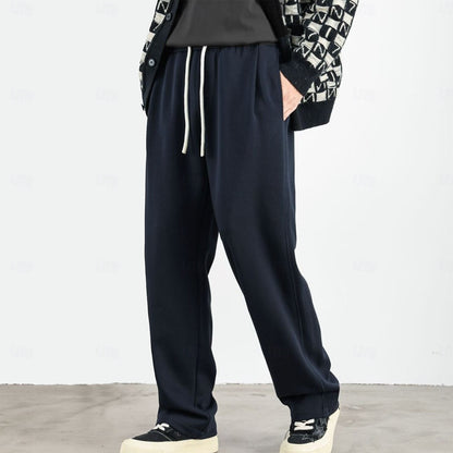 Fleece-lined Athletic Pants Active Joggers - oukumen