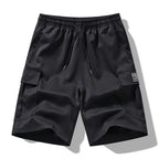 Flap-Pocket Cargo Shorts