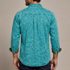 Long-Sleeve Denim Shirt