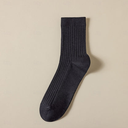 100% Cotton Knitwear Socks - oukumen