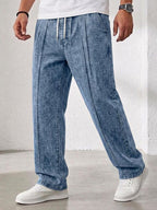 Relaxed Drawstring Jeans