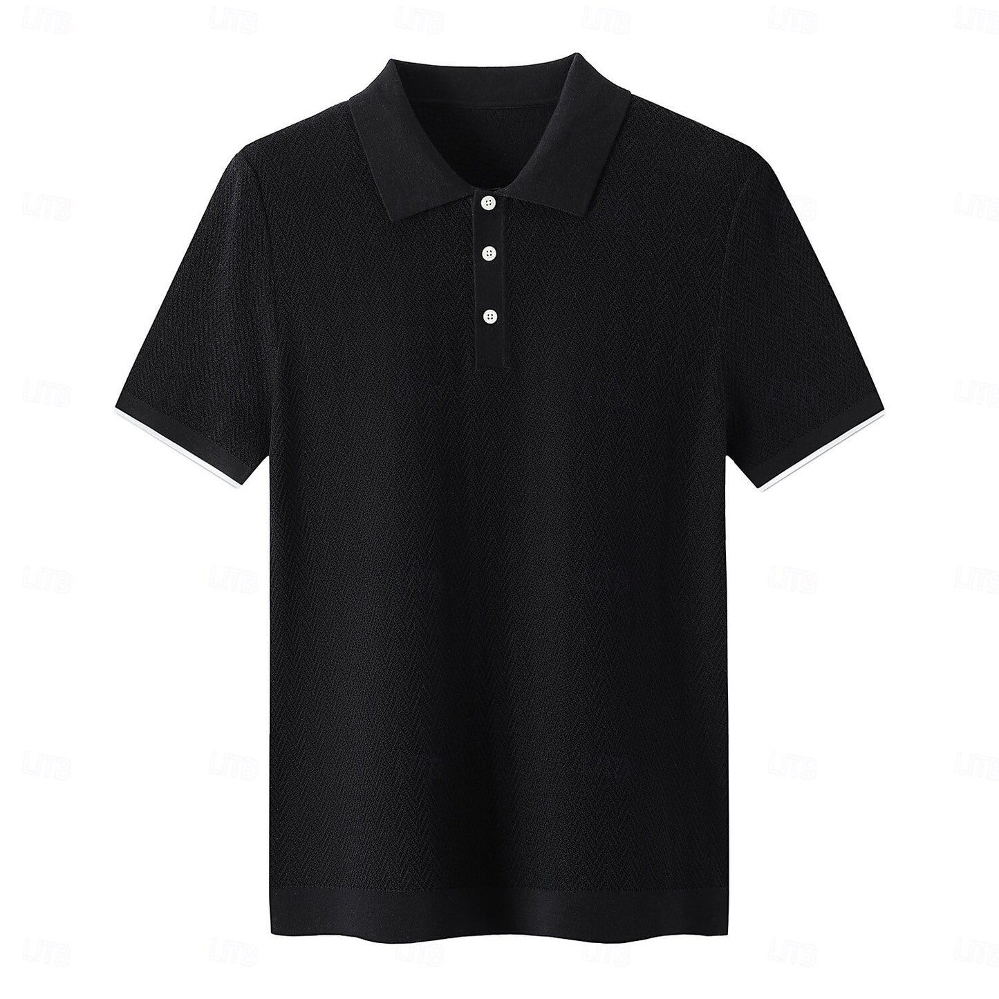 Cotton Mulberry Silk Casual Polo - oukumen