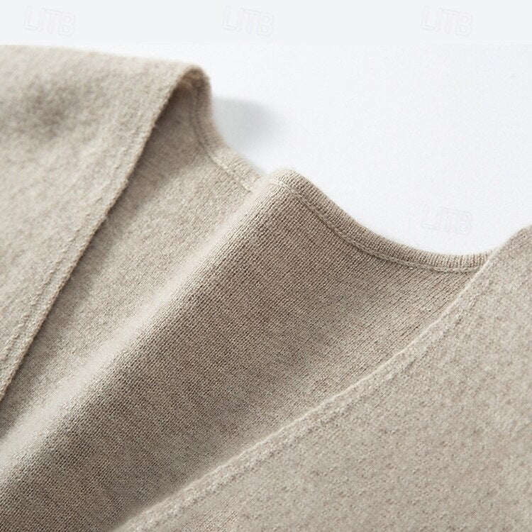 Cashmere Cardigan Vest - oukumen