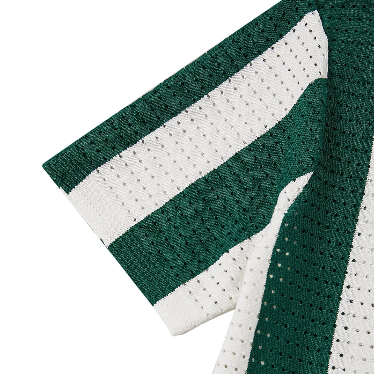 Open Collar Knitted Polo Shirts - oukumen