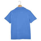Acid-Wash Pocket Polo Shirt