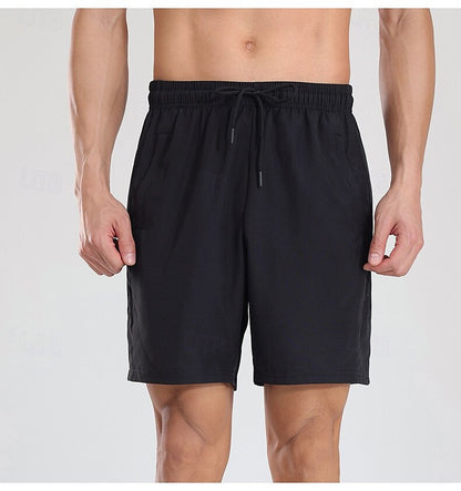 Multi-Pocket Athletic Shorts