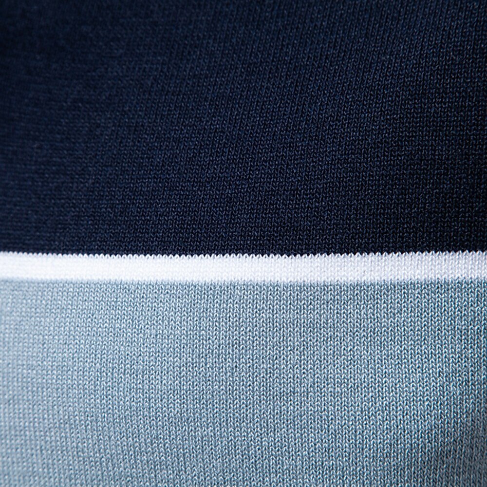 Modern Colorblock Knit Polo