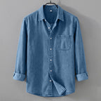 Acid-Wash Long-Sleeve Shirt