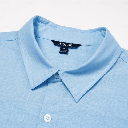 Linen Cotton Vacation Causal Shirt