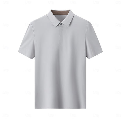 Performance Hidden Placket Stretch Polo