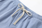 Waffle Drawstring Shorts