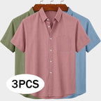 Washed Short-Sleeve Shirt