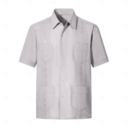 Classic Guayabera Cotton Shirt