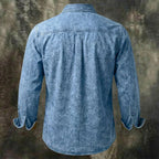 Long-Sleeve Denim Shirt