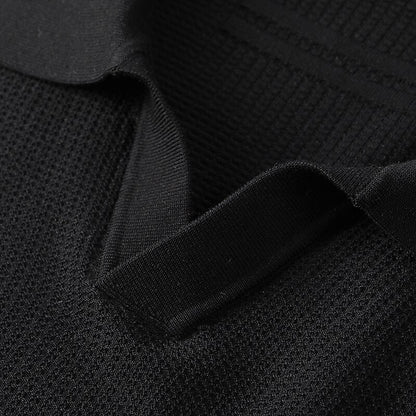 Luxury Blended Jacquard Polo Shirt