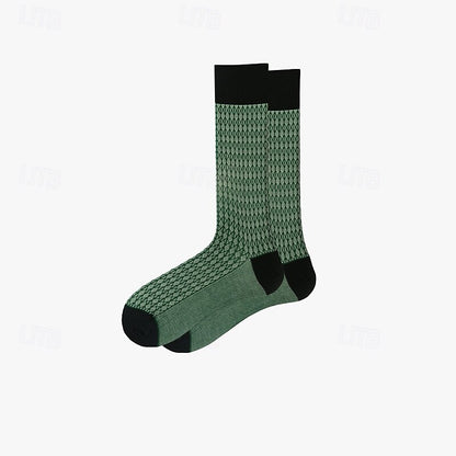 Mercerized cotton suit socks - oukumen