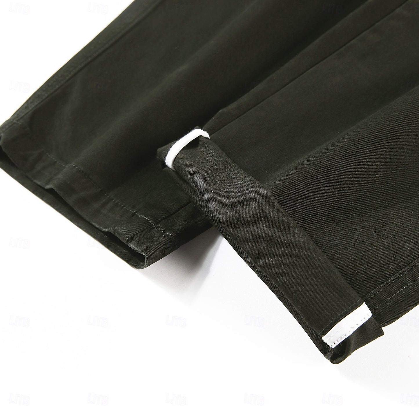 100% Cotton Tapered Carrot Chinos Pants - oukumen